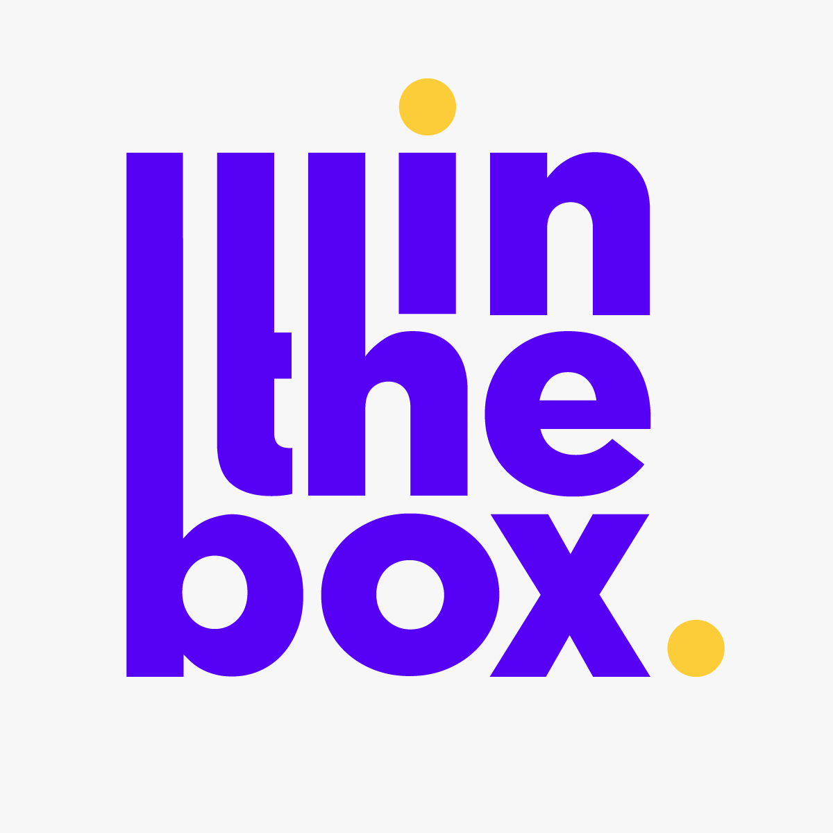 in the box.